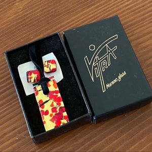 Vitra murano glass jewelry, authentic, from Italy